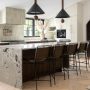 What kitchen arrangement is most popular in modern design