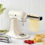 KitchenAid Pasta Maker attachment making fresh pasta at home