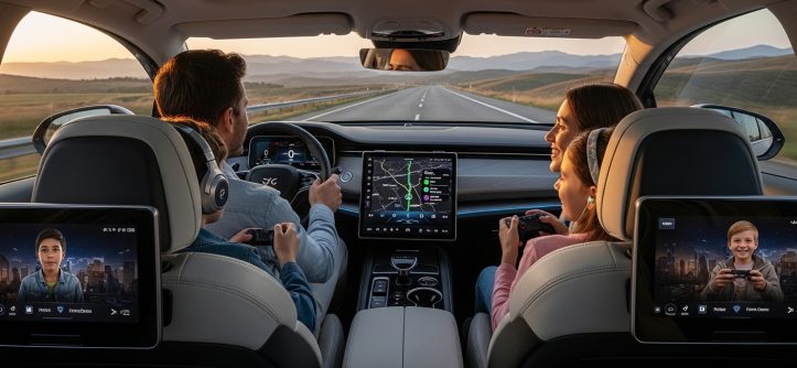 How to improve your family’s driving experience with modern vehicle technology. Explore smart safety features, rear-seat entertainment, and seamless connectivity.