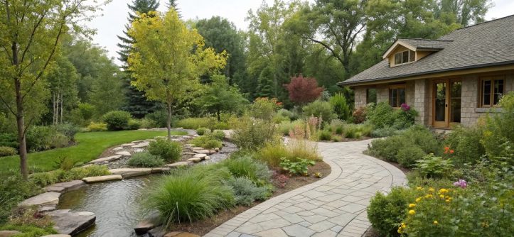 How to create an eco-friendly oasis with sustainable landscape design trends. Explore native plants, xeriscaping, and rain gardens to boost curb appeal and value.