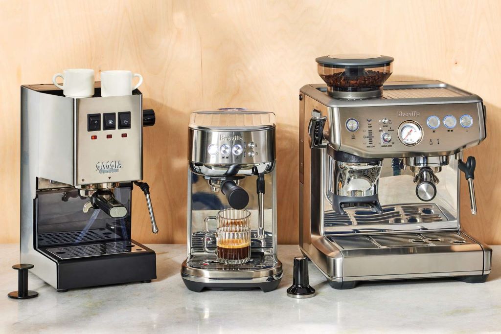 Modern compact coffee maker designed for apartments and limited kitchen space