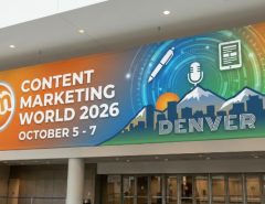 Content Marketing World 2026 Denver event banner October 5 to 7