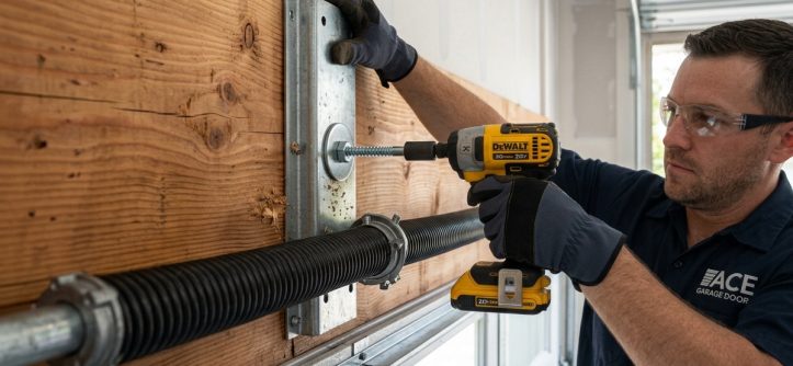 Master garage door opener installation with expert tips on header bracket placement, correct height alignment, and secure mounting for reliable performance.